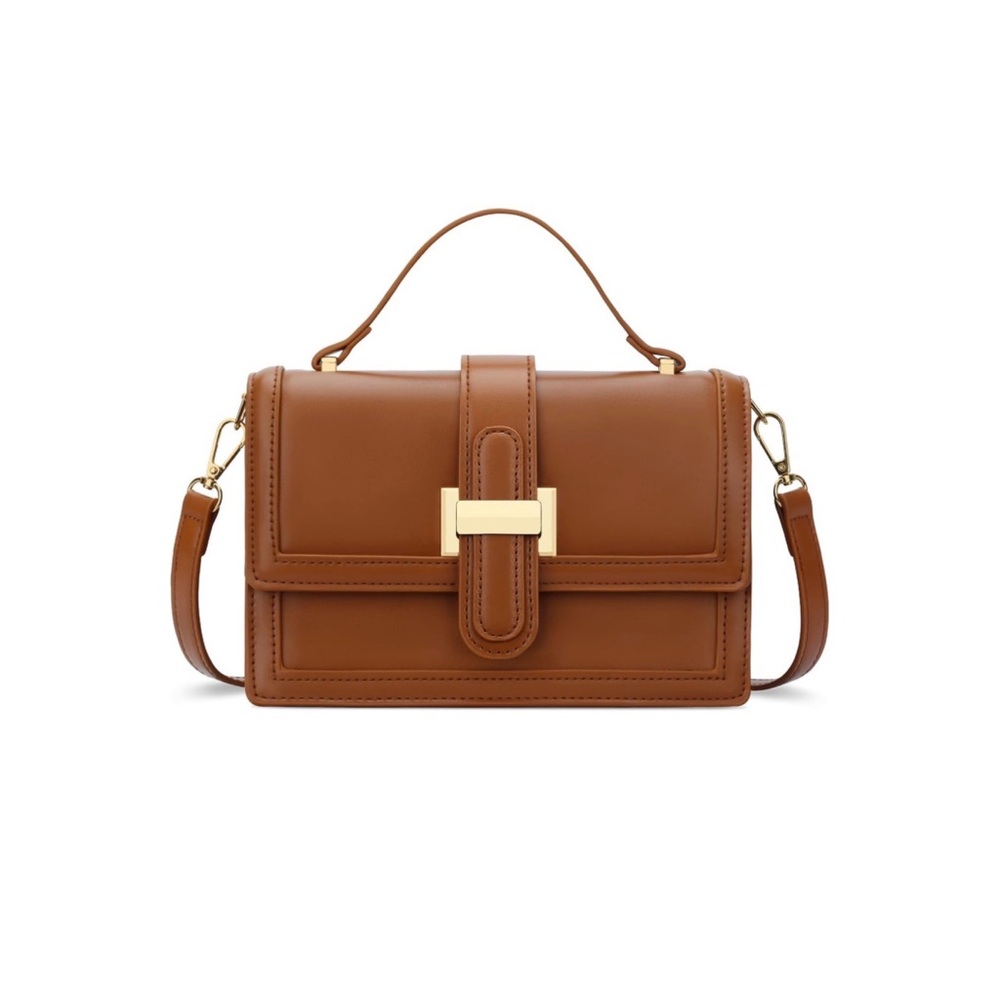 Old Money Gold Logo Crossbody Bag